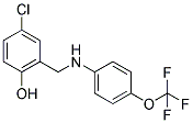 4-CHLORO-2-([4-(TRIFLUOROMETHOXY)ANILINO]METHYL)BENZENOL CAS#: 720667-84-5