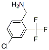 4-CHLORO-2-(TRIFLUOROMETHYL)BENZYLAMINE CAS#: 771583-81-4