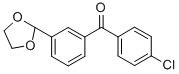4'-CHLORO-3-(1,3-DIOXOLAN-2-YL)BENZOPHENONE CAS#: 741707-93-7