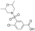 4-CHLORO-3-[(2,6-DIMETHYLMORPHOLIN-4-YL)SULFONYL]BENZOIC ACID CAS#: 731826-53-2