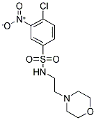 ((4-CHLORO-3-NITROPHENYL)SULFONYL)(2-MORPHOLIN-4-YLETHYL)AMINE CAS#: 743452-14-4