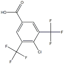 4-CHLORO-3,5-BIS(TRIFLUOROMETHYL)BENZOIC ACID CAS#: 773108-93-3