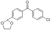 4-CHLORO-4'-(1,3-DIOXOLAN-2-YL)BENZOPHENONE CAS#: 780776-35-4
