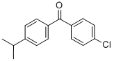 4-CHLORO-4'-ISO-PROPYLBENZOPHENONE CAS#: 78650-61-0