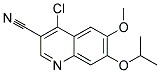 4-CHLORO-7-ISOPROPOXY-6-METHOXY-QUINOLINE-3-CARBONITRILE CAS#: 741276-43-7