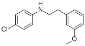 (4-CHLORO-PHENYL)-[2-(3-METHOXY-PHENYL)-ETHYL]-AMINE CAS#: 749806-32-4