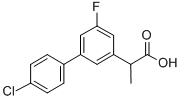 4'-Chloro-5-fluoro-alpha-methyl-3-biphenylacetic acid CAS#: 75852-61-8