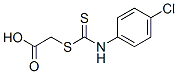 4-Chlorophenyldithiocarbamic acid carboxymethyl ester CAS#: 73623-03-7