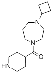 (4-Cyclobutyl-[1,4]diazepan-1-yl)-piperidin-4-ylmethanone CAS#: 799557-59-8