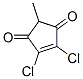 4-Cyclopentene-1,3-dione,  4,5-dichloro-2-methyl- CAS#: 727723-40-2