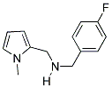 (4-FLUORO-BENZYL)-(1-METHYL-1H-PYRROL-2-YLMETHYL)-AMINE CAS#: 774555-32-7
