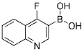 (4-FLUOROQUINOLIN-3-YL)BORONIC ACID CAS#: 745784-11-6