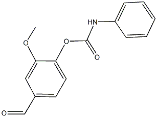 4-FORMYL-2-METHOXYPHENYL PHENYLCARBAMATE CAS#: 76455-58-8
