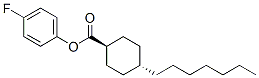 4-Fluorophenyl trans-4-heptyl-1-cyclohexanecarboxylate CAS#: 79912-85-9