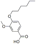 4-HEXYLOXY-3-METHOXY-BENZOIC ACID CAS#: 79294-58-9