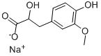 4-HYDROXY-3-METHOXYPHENYL-LACTIC ACID SODIUM SALT CAS#: 77305-02-3