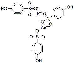 4-HYDROXYBENZENESULFONICACID,CALCIUMPOTASSIUMSALT CAS#: 73814-26-3