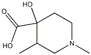 4-Hydroxy-1,3-diMethylpiperidine-4-carboxylic acid CAS#: 710939-20-1