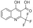 4-Hydroxy-2-(trifluoromethyl)quinoline-3-carboxylic acid CAS#: 75999-60-9