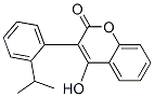4-Hydroxy-3-(2-isopropylphenyl)-2H-1-benzopyran-2-one CAS#: 73791-15-8