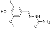 4-Hydroxy-5-iodo-3-methoxybenzaldehyde semicarbazone CAS#: 73664-56-9