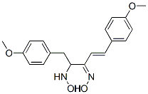 4-(Hydroxyamino)-1,5-bis(4-methoxyphenyl)-1-penten-3-one oxime CAS#: 73771-56-9