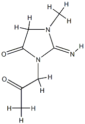 4-Imidazolidinone,2-imino-1-methyl-3-(2-oxopropyl)-(9CI) CAS#: 759430-95-0