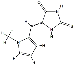 4-Imidazolidinone,5-[(1-methyl-1H-pyrrol-2-yl)methylene]-2-thioxo-(9CI) CAS#: 778620-94-3