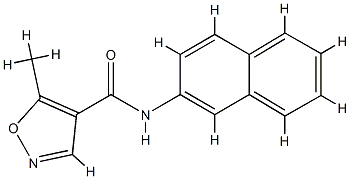 4-Isoxazolecarboxamide,5-methyl-N-2-naphthalenyl-(9CI) CAS#: 724429-35-0