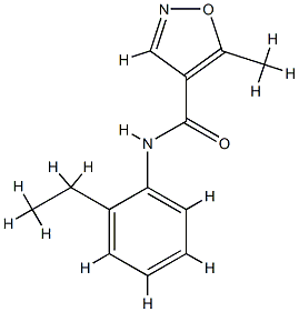 4-Isoxazolecarboxamide,N-(2-ethylphenyl)-5-methyl-(9CI) CAS#: 794549-48-7