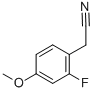 4-METHOXY-2-FLUOROBENZYL CYANIDE CAS#: 749934-29-0