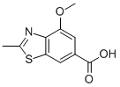4-METHOXY-2-METHYLBENZO[D]THIAZOLE-6-CARBOXYLIC ACID CAS#: 739365-26-5