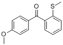 4-METHOXY-2'-METHYLTHIOBENZOPHENONE CAS#: 760192-84-5