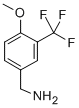 4-METHOXY-3-(TRIFLUOROMETHYL)BENZYLAMINE CAS#: 743408-04-0