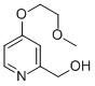 4-METHOXYETHOXY-2-HYDROXYMETHYLPYRIDINE CAS#: 787622-88-2