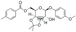 4-METHOXYPHENYL 3,4-O-ISOPROPYLIDENE-6-O-(4-METHYLBENZOYL)-BETA-D-GALACTOPYRANOSIDE CAS#: 790999-92-7