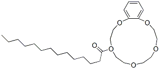 4-MYRISTOYLBENZO-15-CROWN-5 CAS#: 74965-98-3