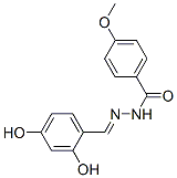 4-Methoxybenzoic acid N'-[(2,4-dihydroxyphenyl)methylene] hydrazide CAS#: 73703-09-0