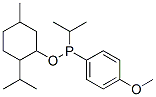 4-Methoxyphenyl(1-methylethyl)phosphinous acid 5-methyl-2-(1-methylethyl)cyclohexyl ester CAS#: 74685-37-3