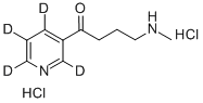 4-(Methylamino)-1-(3-pyridyl-d4)-1-butanone Dihydrochloride CAS#: 764661-23-6
