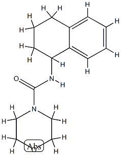 4-Morpholinecarboxamide,N-(1,2,3,4-tetrahydro-1-naphthalenyl)-(9CI) CAS#: 712301-72-9