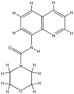 4-Morpholinecarboxamide,N-8-quinolinyl-(9CI) CAS#: 712301-68-3