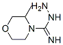 4-Morpholinecarboximidicacid,3-methyl-,hydrazide(9CI) CAS#: 752145-18-9