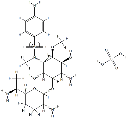 4-N-(4-aminobenzenesulfonyl)fortimicin B CAS#: 78609-43-5