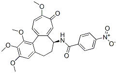 4-Nitro-N-[(S)-5,6,7,9-tetrahydro-1,2,3,10-tetramethoxy-9-oxobenzo[a]heptalen-7-yl]benzamide CAS#: 76129-13-0