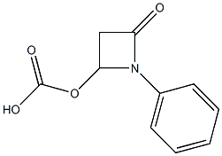 4-Oxo-1-phenylazetidin-2-yl hydrogen carbonate CAS#: 77692-61-6