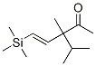 4-Penten-2-one, 3-methyl-3-(1-methylethyl)-5-(trimethylsilyl)- CAS#: 73236-94-9