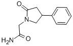 4-Phenyl-2-pyrrolidone-1-acetamide CAS#: 77472-70-9