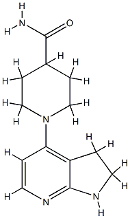 4-Piperidinecarboxamide,N-(2,3-dihydro-1H-pyrrolo[2,3-b]pyridin-4-yl)-(9CI) CAS#: 748752-33-2