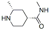 4-Piperidinecarboxamide,N,2-dimethyl-,cis-(9CI) CAS#: 752962-72-4